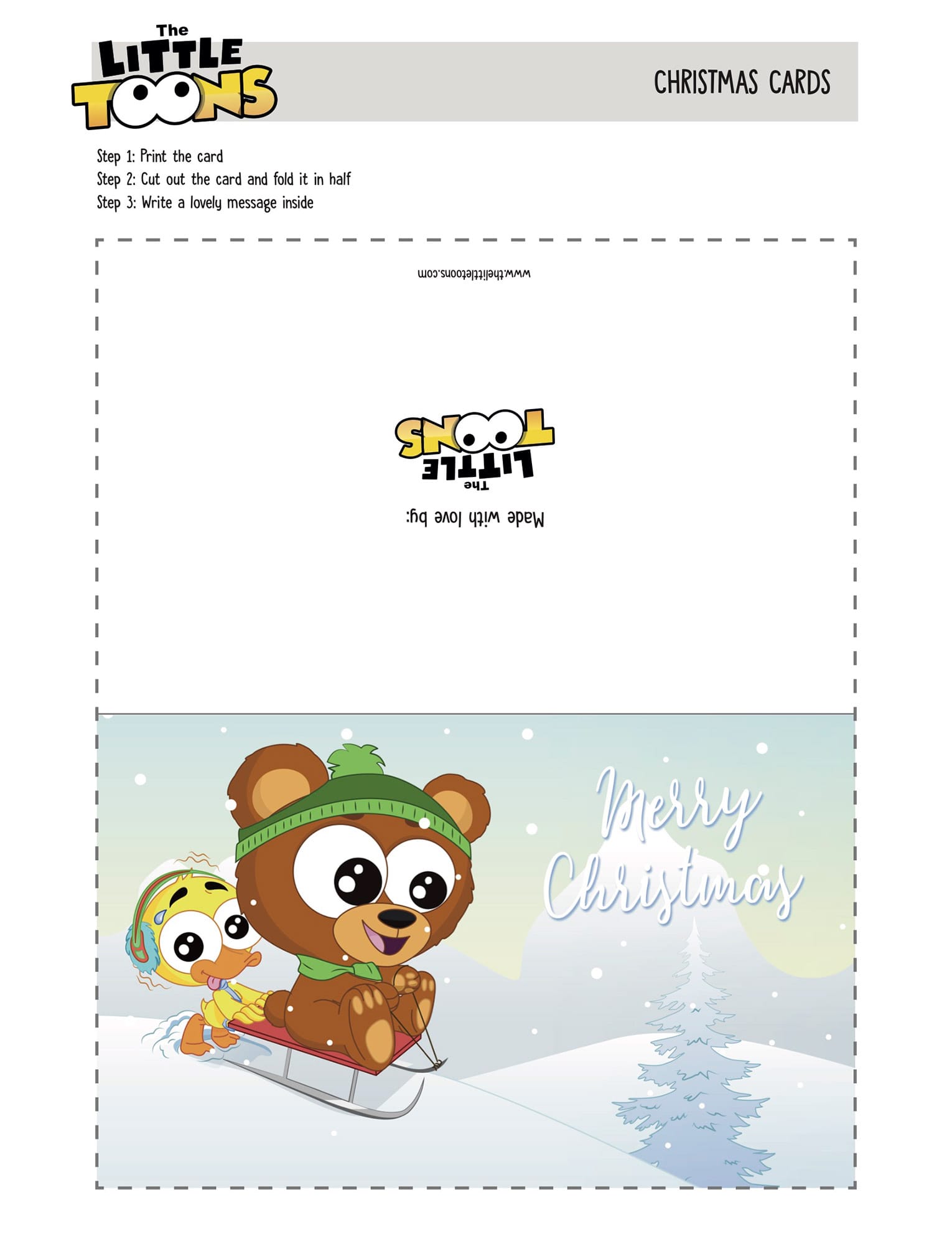 Christmas Card Boo